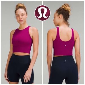 Lululemon Align High Neck Tank - Size 6 - Magenta
